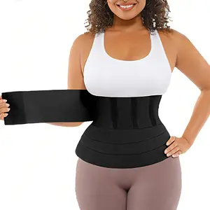 Waist Trainer for Women Trimmer Belt Waist Cincher Tummy Wrap Plus Size Snatch Bandage Body Shaping