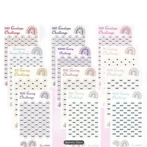 Stop Saying “I’ll Save Later” — 12-Pack Money Savings Challenge Cards | Cash Stuffing Budget System, 100 Envelope Challenge, Emergency Savings, Debt Payoff Tracker, Financial Planner Inserts | Easy + Fun Way To Save Money