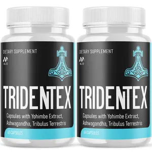 (2 Pack) Tridentex Support Formula Triden Tex 120 Capsules