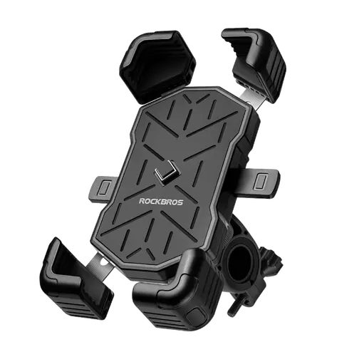 ROCKBROS Bike Phone Holder Mount, for 4.5''-7.1'' Phones, Quick Release Bike Phone Mount Handlebar Clamp, 360° Rotatable Bike Phone Holder,outdoorfun