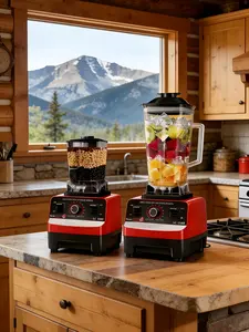 Multi-Purpose BPA-Free Jar Blender with Powerful Motor for Drinks Smoothies & More + 6 Free Bonus Gifts for Everyday Use