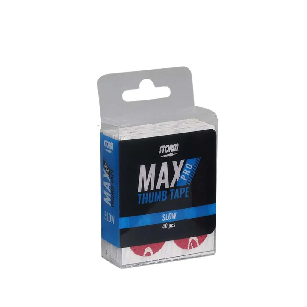 Storm Max Pro Slow-Release Sports Tape, Red Bowling Thumb Tape for Athletic Use