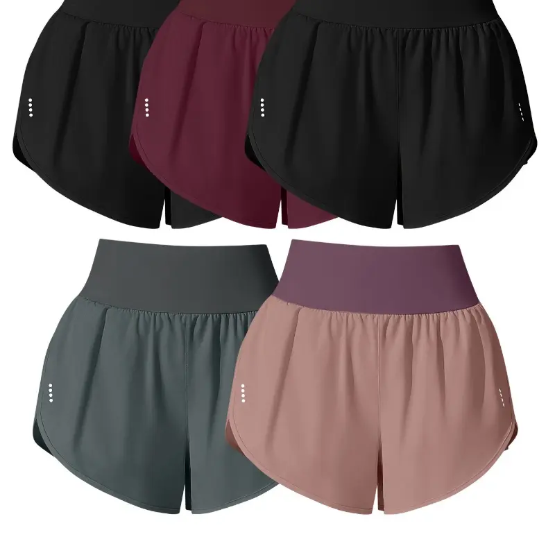 Black + Black + Wine Red + Dark Gray + Rose Brown