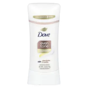 Dove Even Tone + Niacinamide, Antiperspirant Deodorant, Shea Butter & Vanilla, 2.6 oz (74 g)