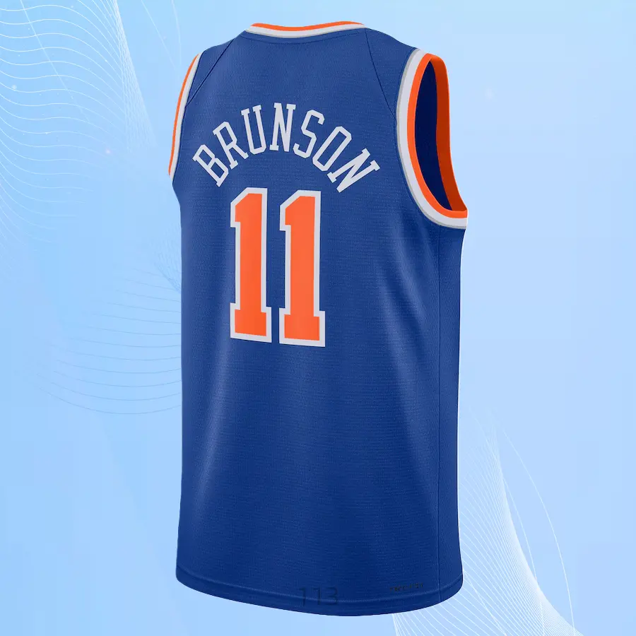 Men's Classic-Design Sleeveless stitched Basketball Jerseys Blue shirt