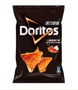Doritos Spicy Garlic Flavor Tortilla Chips 140g Party Crunchy Snack Perfect for Parties Spicy Garlic Flavor Adds a Kick to Your Snack