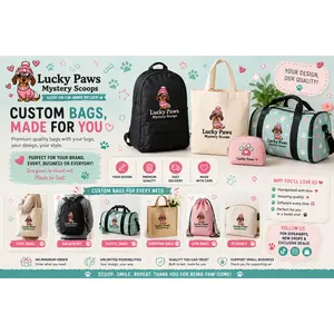 Custom Bags (contact me via email or text for availability)