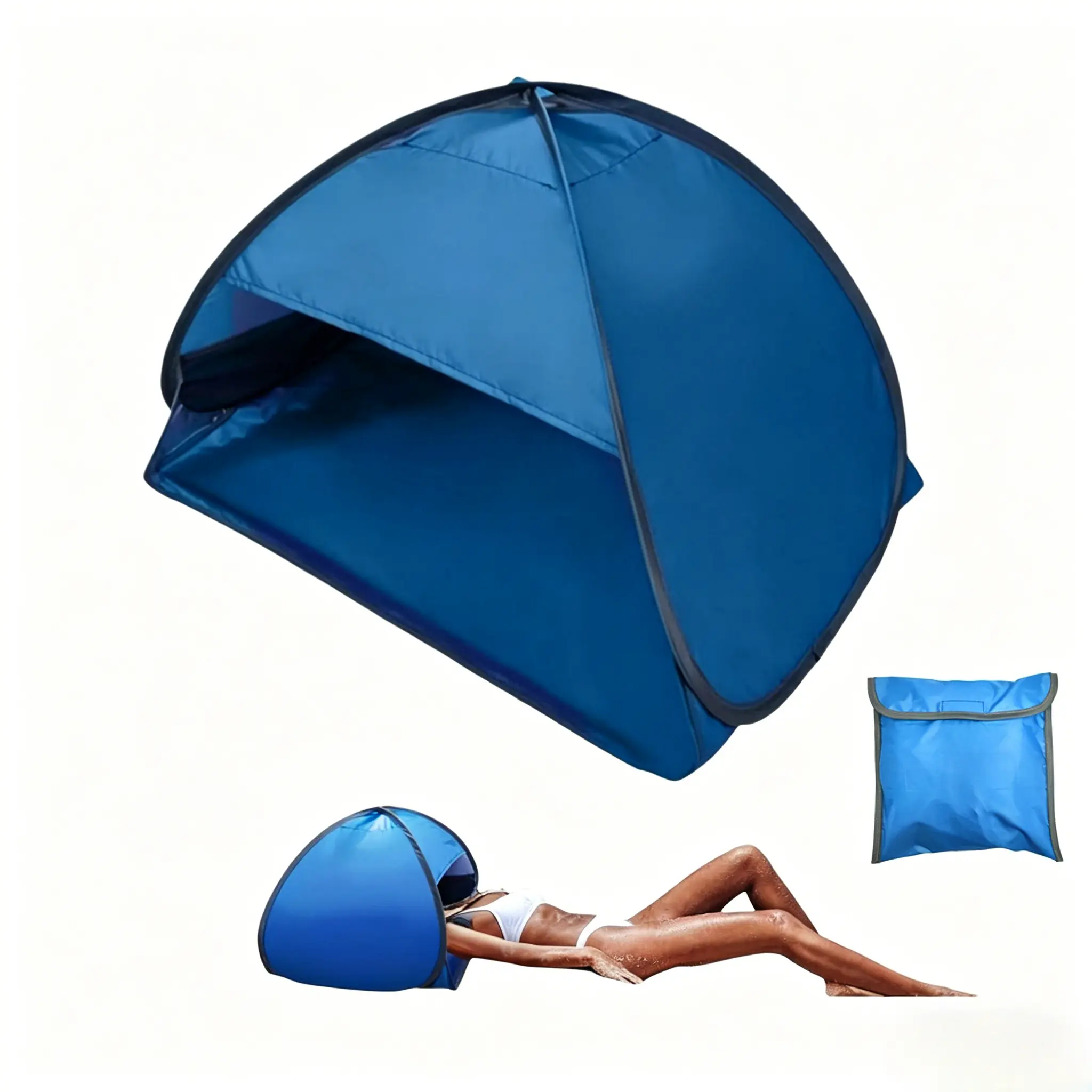 Small Lightweight Tent, With Touchscreen Phone Holder, Perfect for Camping, Picnic & Indoor Relax