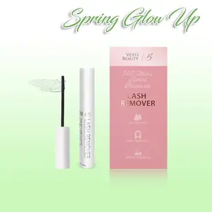 VEYESBEAUTY 5ml Cluster Lash Remover for DIY Eyelash Extensions Clear Remover for Self-application Individual Lashes at Home Makeup Remover