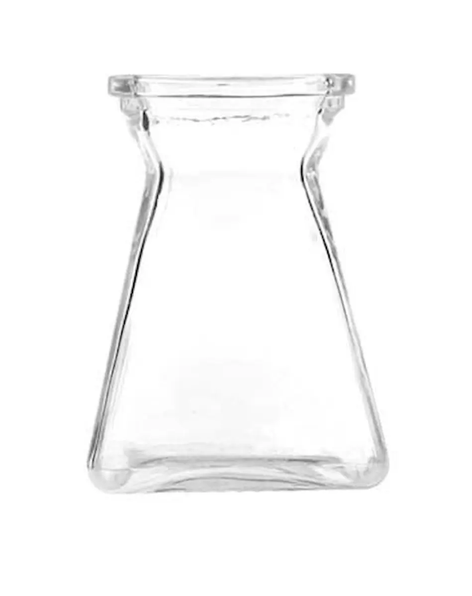 212 Main AI-N3095 Clear Gathered Square 1 Vase