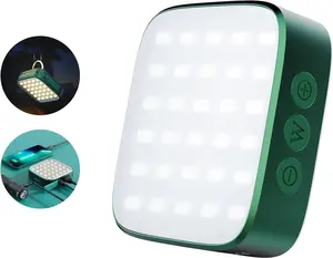 WUBEN F5 Rechargeable Camping Lantern, 5200mAh Portable Charging Dock, 500LM LED Light, IP64 Waterproof, Magnetic Base, 3 Light Modes, for Emergency