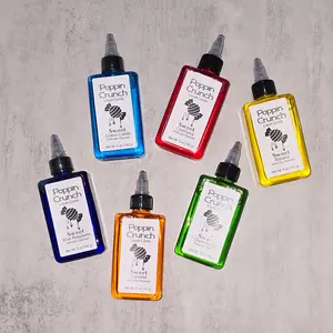 Poppin Crunch Twist and Squeeze Liquid Candy - 41 Flavor Options Sweet and Sour Sludge Gunk Slime Goo for Playful Texture