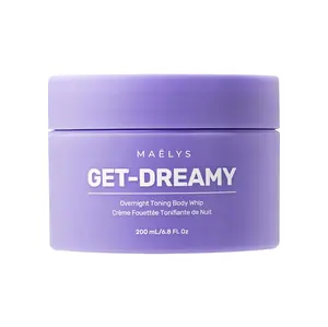 Get-Dreamy Overnight Body Whip 6.76 oz By MAËLYS - Nighttime Firming & Tightening Cream - Smoothing Cellulite Treatment - Body Sculpting Lotion for Her