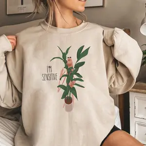 I'm Sensitive Marcus the Worm T shirt, VRChat, Funny Sweater, Casual Wear, Gift For Men Women, Menswear, Womenswear, Full Size, Full Color