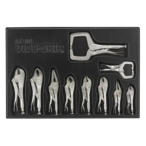 Vise-Grip 1078TRAY 10 Pc. Original Locking Plier Vise-Grip 1078TRAY 10 Pc. Original Locking Plier