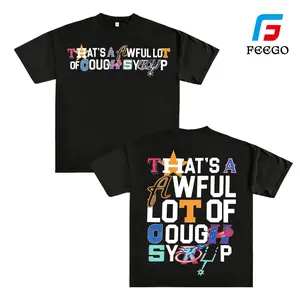 Bold Letter Mosaic Graphic Tee – Oversized Black T-Shirt with 'That’s a Awful Lot of Cough Syrup’ Patchwork Typography and Playful Icon Motifs, Unisex Streetwear Statement Tee for Fashion naruto anime oversize streetwear tee classic menswear dad joke appa