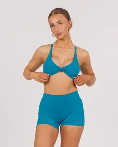 ANTHEM Twist Bralette Criss-Cross Front Medium Support Buttery-Soft FLEXLUX Fabric V-Neckline Removable Straps Anthem Collection Collection
