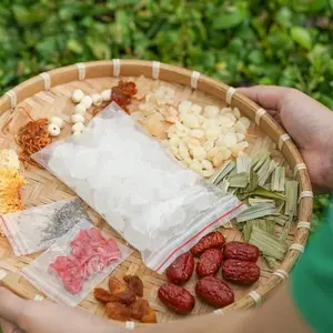 Vietnamese Herbal Sweet Soup 12.85oz-Chè Dưỡng Nhan Tuyết Yến 360g/set