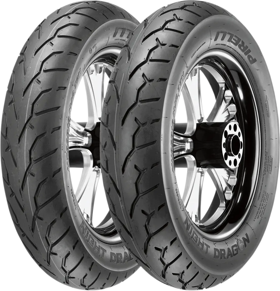 PIRELLI Night Dragon™ Reinforced Tire - Front - 120/70B21 - 68H