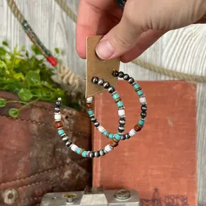 Always Been Semi Hoop Western Earrings