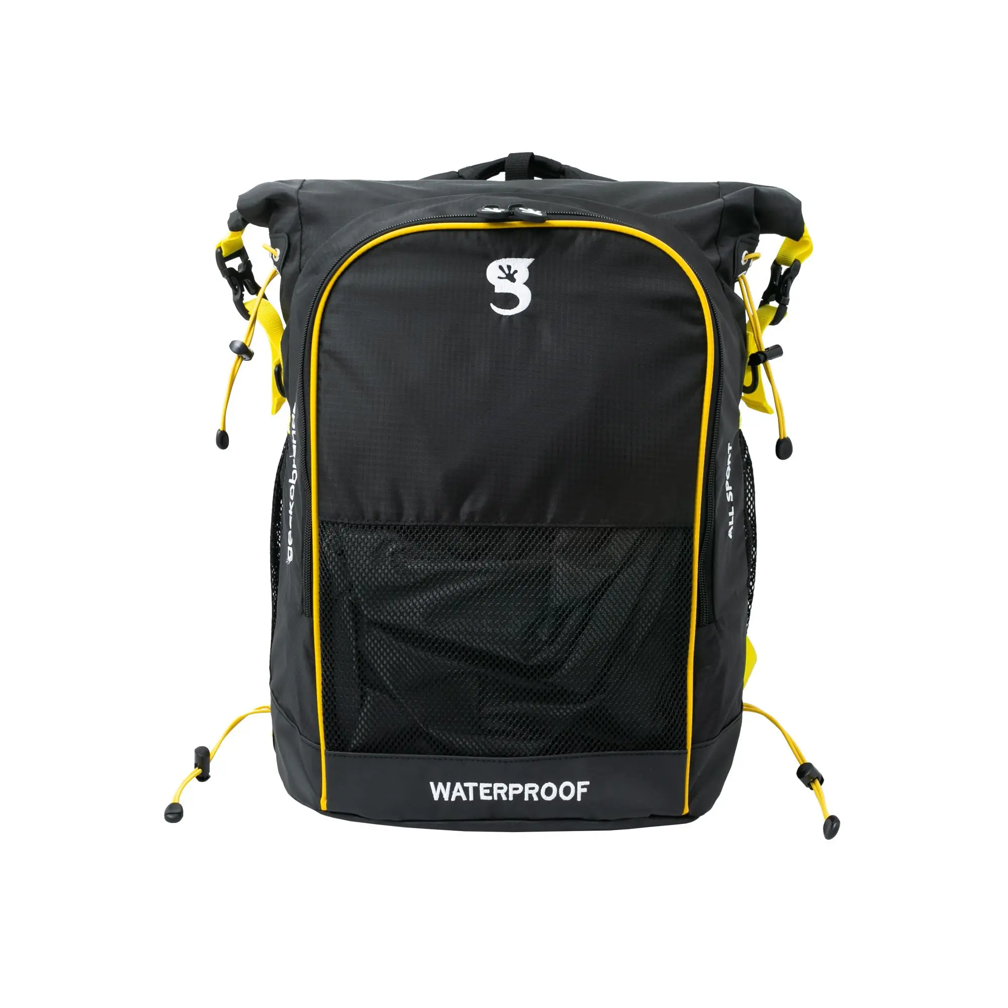 geckobrands Waterproof All Sport 32L Backpack Daypack Sports Gym Hiking Outdoor Travel multi-compartment storage ultimate diaper Men's Backpacking Black Backpack athletic