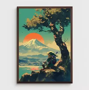 The Legend of Zelda Poster  Poster Print Home Decor Wall Art Picture Posters (NO FRAME) (No Frame)