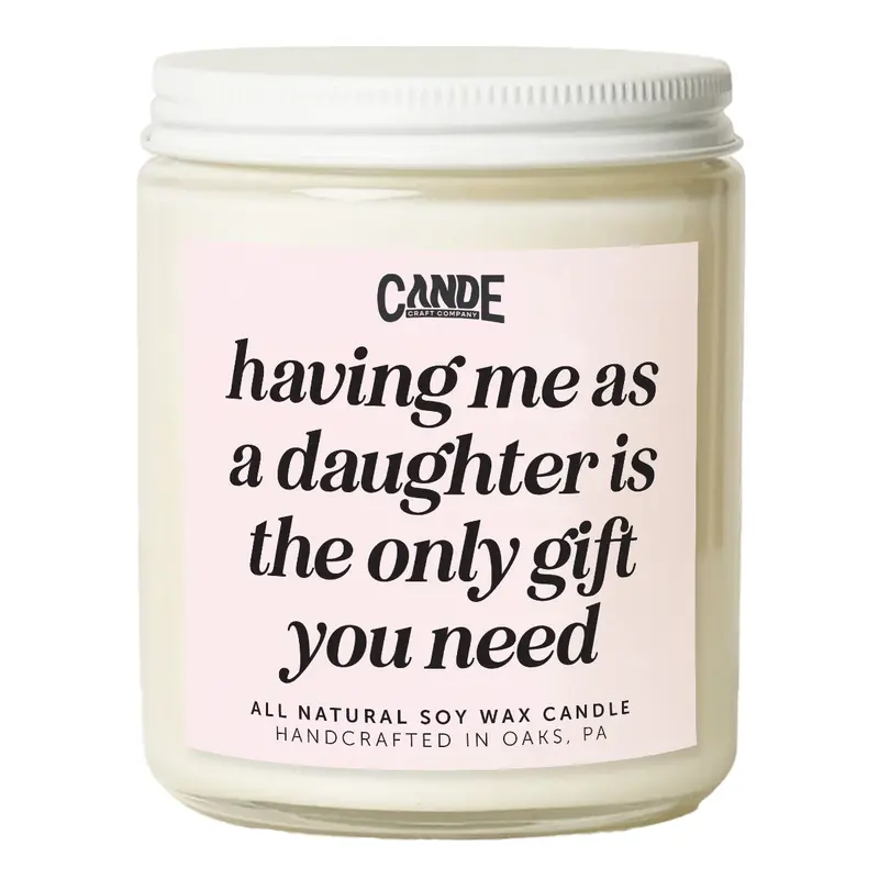 Funny Quote Scented Jar Candles - Aroma Home Supplies, Quirky Gifts, Unique Cool Funky Room Decor for Women