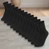 6 Pairs Crew Socks for Womens and Men Cushioned Long Socks Cotton Athletic Socks for Hiking Running