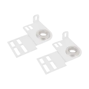 White Series Garage Door Heavy Duty End Bearing Flange, Side Bracket