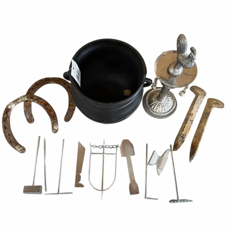 Tools Herramientas Refuerzo De Ogun Ochosi Osun Guerreros Santeria Osha Ifa Oggun Decor Ornaments