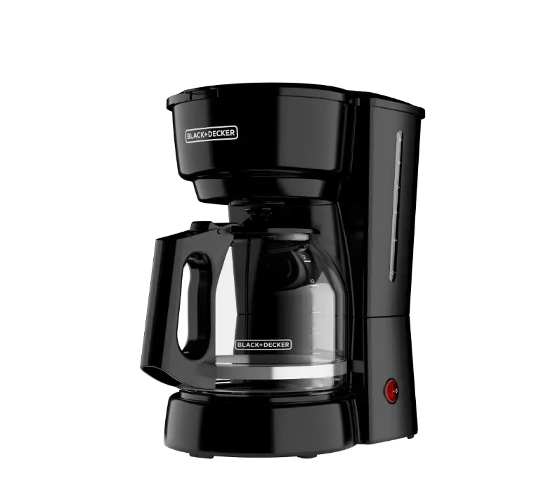 BLACK+DECKER 12-Cup Drip Coffee Maker with Easy On/Off Switch and Sneak-A-Cup Feature BLACK+DECKER 12-Cup Drip Coffee Maker with Easy On/Off Switch and Sneak-A-Cup Feature