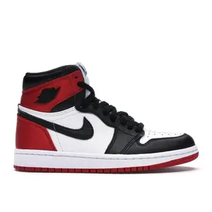 Jordan Women's 1 Retro High Satin Black Toe Basketball Shoes, from StockX