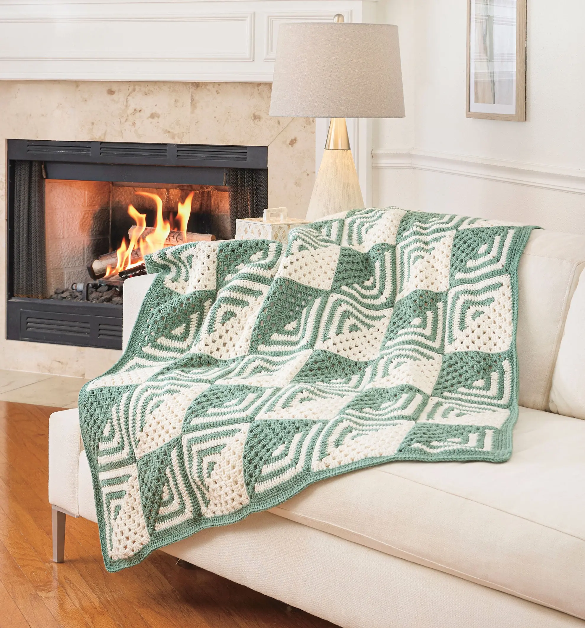 Modern Granny Throw