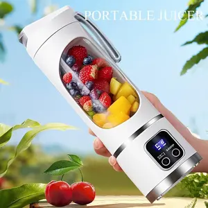 Ultimate Portable Mini Blender & Juicer – USB Rechargeable, Leak-Proof Cup for Smoothies, Shakes, Baby Food & Vegetables – Perfect for Travel, Gym, School, Home & Outdoor Use – Quick, Healthy Drinks on the Go in Seconds