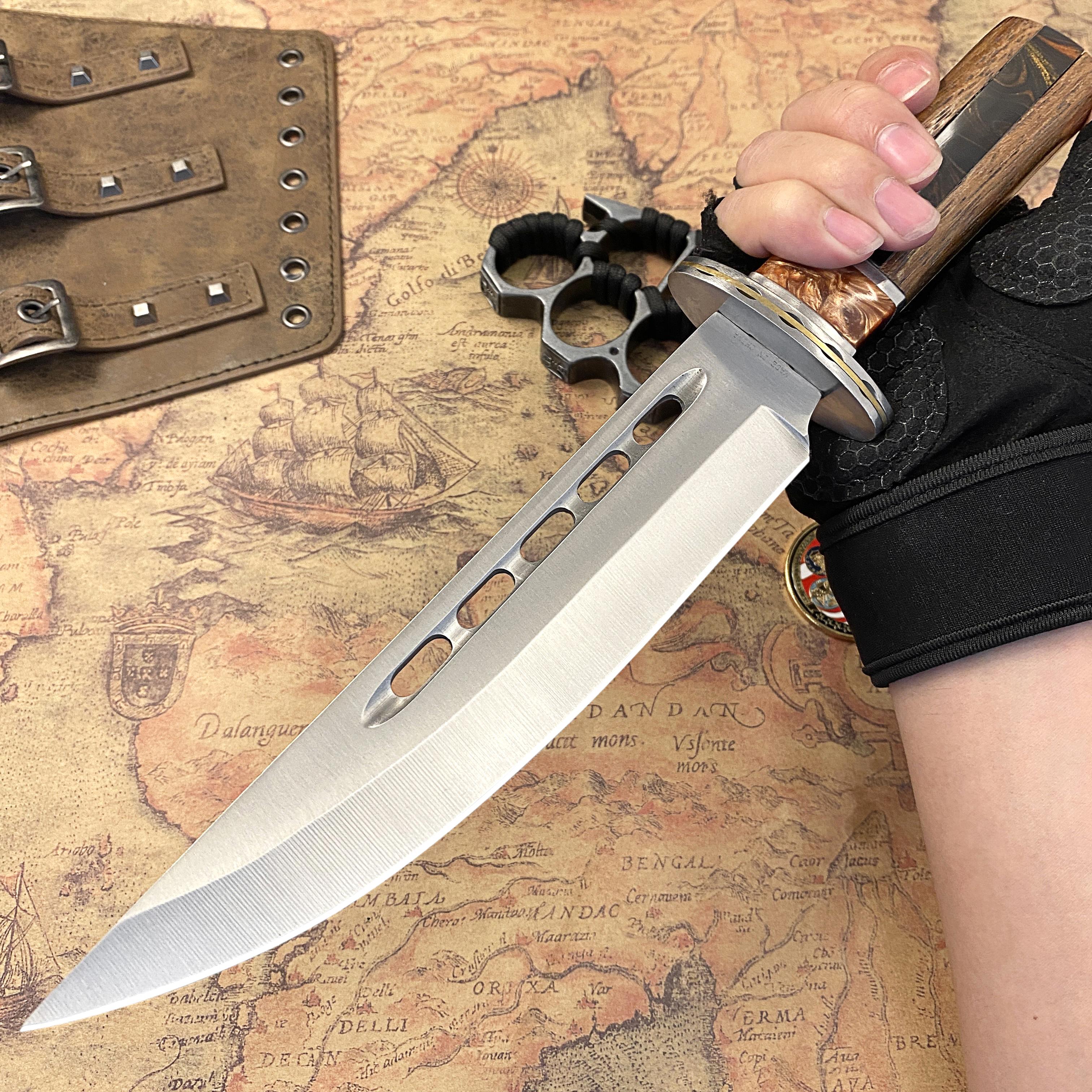 Outdoor Knife Recommendation,Lightweight fruit knife and chef's knife for household kitchen, suitable for outdoor travel, fishing, barbecue, etc