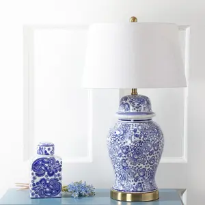 JONATHAN Y Ellis Ceramic LED Table Lamp , for bedroom, living room, foyer, hallways, dining room, dorms JONATHAN Y Ellis Ceramic LED Table Lamp , for bedroom, living room, foyer, hallways, dining room, dorms