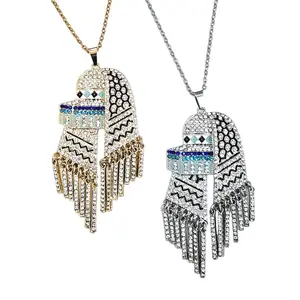 Aqsa Keffiyeh Necklace