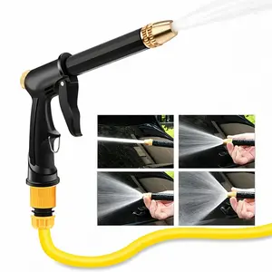 【Summervibes 】Booster Nozzle High‑Pressure Handheld Water Sprayer, Lightweight Portable Washer Ideal for Auto Detailing, Yard Maintenance, Plant Irrigation and Dog Grooming, Versatile Outdoor Cleaning Gear, Thoughtful Gift for Gardeners and Families