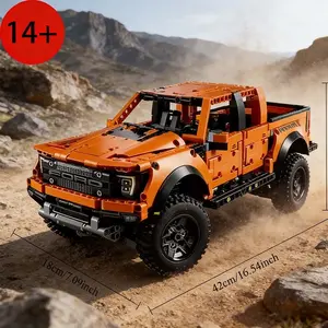 Raptor F150 Truck Building Blocks Set Technical DIY Toy Birthday Gift For Kids