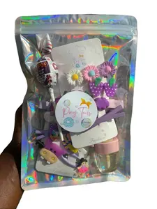 ButteredBody | Po-ny Tails | Back to School Girls Hair Bow Scrunchies Clip Pin 3D Cartoon Unicorn Heart Rainbow Party Gift Birthday Treat