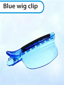 Professional Hair Salon Duckbill Clip, Blue Non-Slip Sectioning Clip, Ideal for Hair Extensions, Dyeing, Perming, and Styling Tools