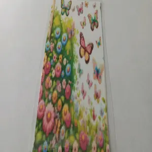 Butterfly Laminated Bookmark - Floral Design with Butterflies, Ideal for Book Lovers and Garden Enthusiasts