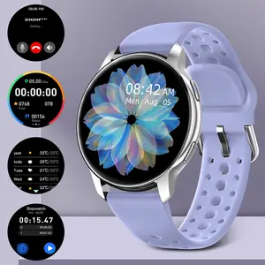1.46 Inch HD Smartwatch, Digital Smart Watches, Sports Tracking Wristwatch, Multi-Sport Modes, Wireless Calling, Camera Control, Music Control, Notifications, 220mAh Battery, Step Counter & Weather Forecast, Unisex Design, Gift for Girlfriend