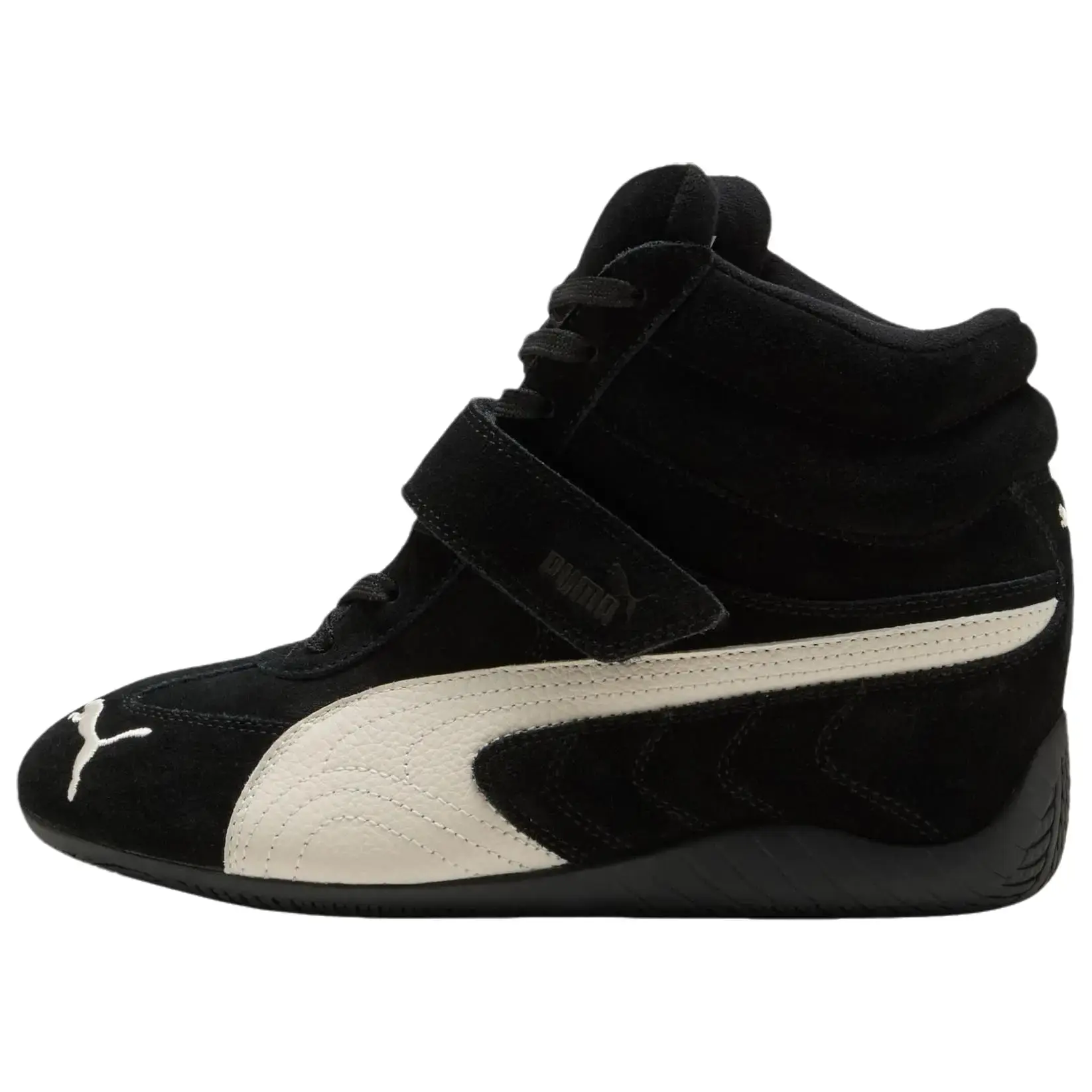 Women's Puma Speedcat Wedge OG 'Black White' Athletic Sneaker - Sports Footwear for Running, Gym Activities