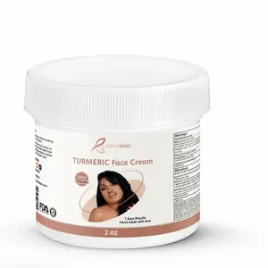 Byenbla Fanm Andeyo Turmeric Face Cream - Natural Skincare for Radiant Skin,Moisturizing and Nourishing Formula, Ideal for Daily Use 2oz