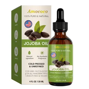 100% natural Jojoba Oil Essential Oil Massage oil, organic Jojoba oil - pure Jojoba oil, suitable for skin, hair, nail care