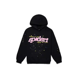 Sp5der Men's P*NK V2 Hoodie Black, from StockX