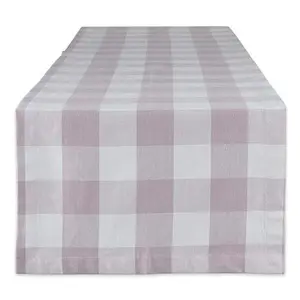 Design Imports Buffalo Check Table Runner - 14" x 108"