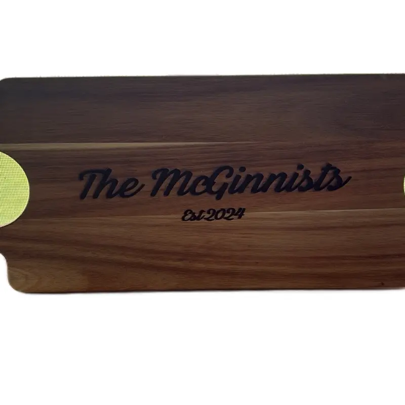 Cutting board engraved