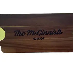 Cutting board engraved